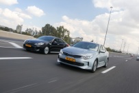 קיה אופטימה הייבריד החדשה בישראל - נהיגה ראשונה