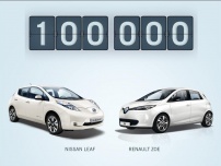 רנו-ניסאן חוגגות 100 אלף מכוניות חשמליות